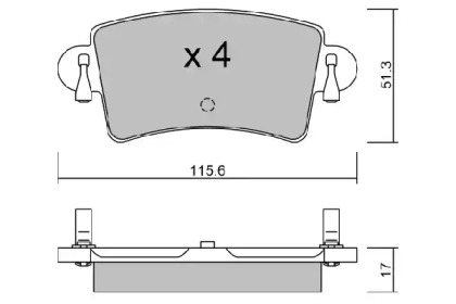 Запчасти для ТО AISIN для NISSAN INTERSTAR Фургон (X70) dCi 140